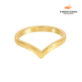 Anel Diadema Slim Banhado em Ouro 18k