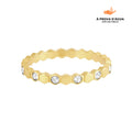 Anel Kaena Luz Banhado em Ouro 18k