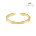 Anel Slim Regulável Banhado em Ouro 18k