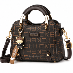 Bolsa Feminina Mavellié Alessia Elegante Couro Premium Alça Dupla