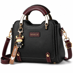 Bolsa Feminina Mavellié Alessia Elegante Couro Premium Alça Dupla
