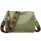 Bolsa Transversal Feminina Mavellié Milano Heritage em Couro