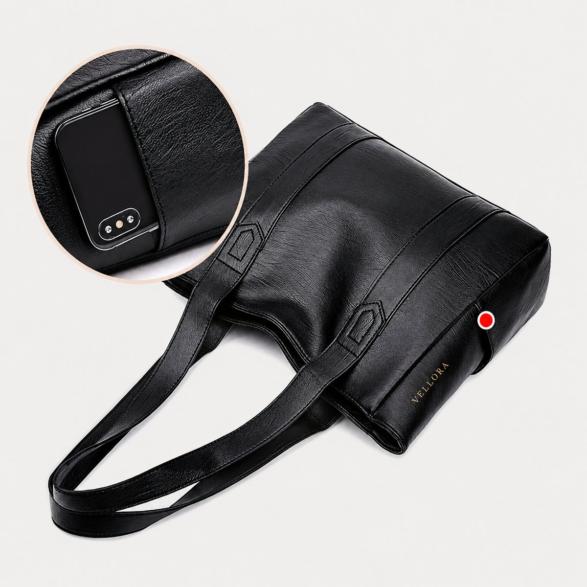 Bolsa Tote Feminina Mavellié Verona Espaçosa com Alça de Ombro