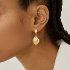 Brincos Amichie Banhados em Ouro 18k