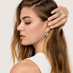 Brincos Glow Banhados em Prata