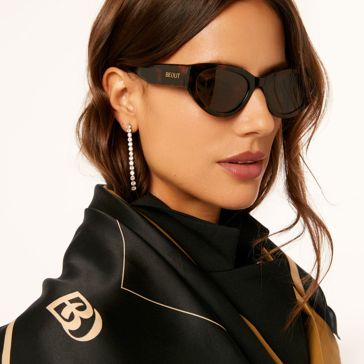Brincos Riviera Banhados em Ouro 18k