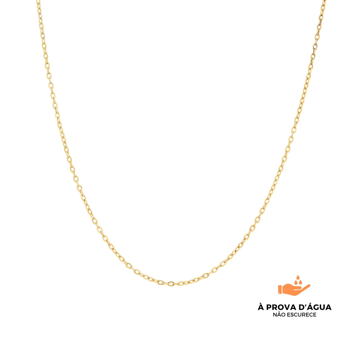 Colar Momentos Banhado em Ouro 18k