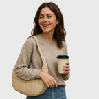 Bolsa Hobo Feminina Meia-Lua Mavellié