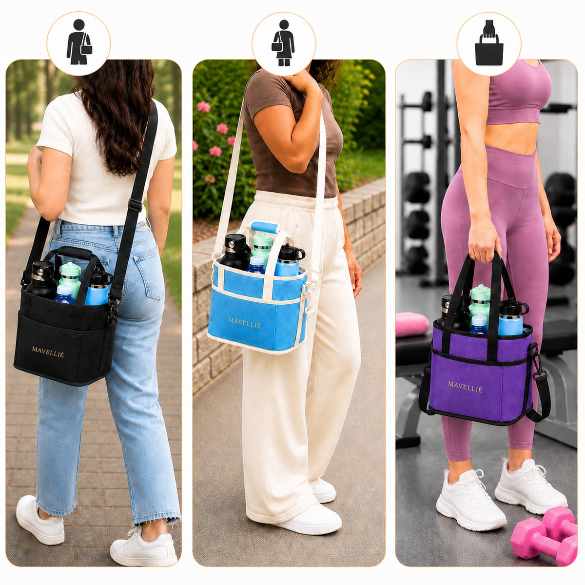 Bolsa Porta-Garrafas Hidrafit Mavellié