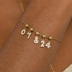 Pingente Inicial "&" Banhado em Ouro 18k