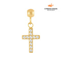 Pingente Cruz Banhado em Ouro 18k