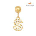 Pingente Inicial S Banhado em Ouro 18k