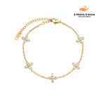 Pulseira Florenza Banhada em Ouro 18k