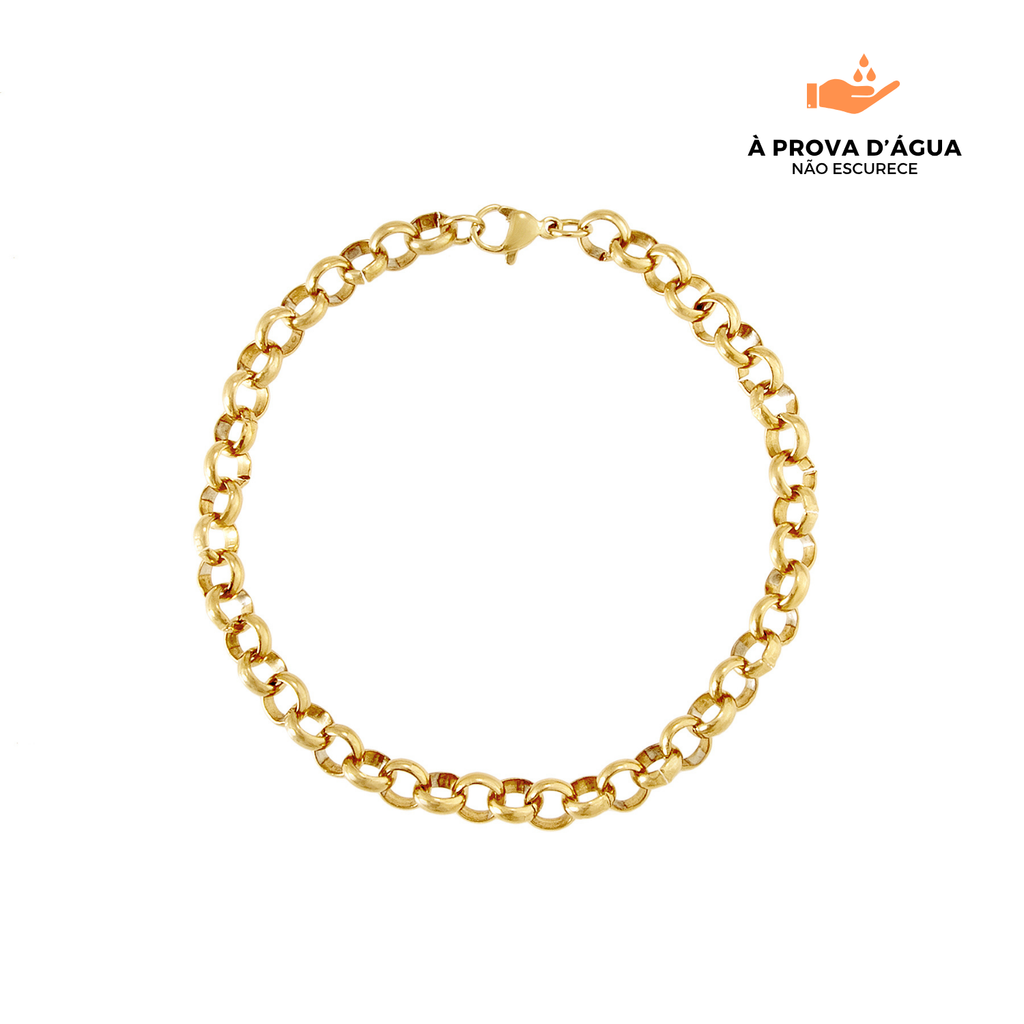Pulseira Georgina Banhada em Ouro 18k