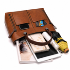 Bolsa Tote Feminina Mavellié Florence com Bolsos Frontais