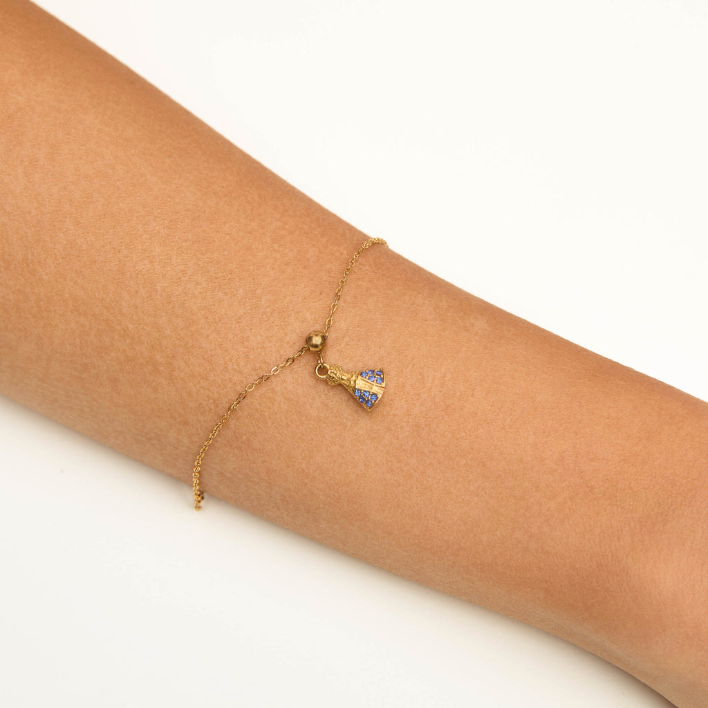 Pingente Nossa Senhora Aparecida Banhado em Ouro 18k
