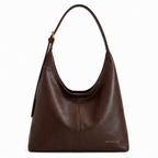 Bolsa Hobo Feminina Mavellié Ferrara Marrom com Alça de Ombro