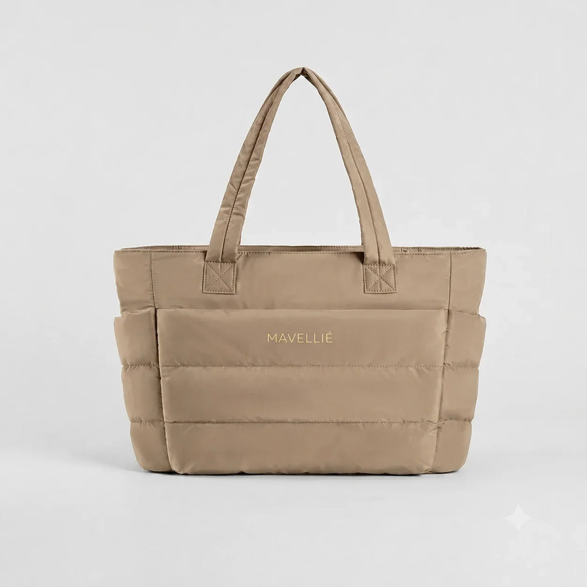 Bolsa Tote Feminina Grande Vittoria Mavellié Acolchoada