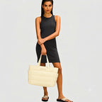 Bolsa Tote Feminina Grande Vittoria Mavellié Acolchoada