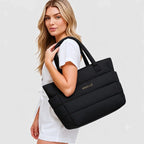 Bolsa Tote Feminina Grande Vittoria Mavellié Acolchoada